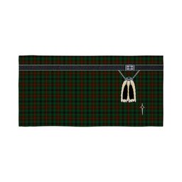 ScotsTee Shop Scottish Tennant Clan Highland Kilt Sporran Tartan Beach Towel