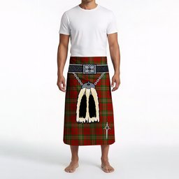 ScotsTee Shop Scottish Scott Clan Highland Kilt Sporran Tartan Beach Towel