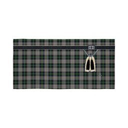 ScotsTee Shop Scottish MacSheehy Clan Highland Kilt Sporran Tartan Beach Towel
