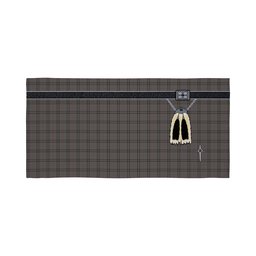 ScotsTee Shop Scottish Stewart Grey Clan Highland Kilt Sporran Tartan Beach Towel