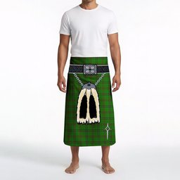 ScotsTee Shop Scottish O_Brien Scotch Corner Clan Highland Kilt Sporran Tartan Beach Towel