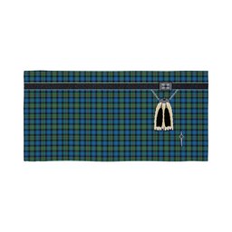 ScotsTee Shop Scottish Smith Ancient Clan Highland Kilt Sporran Tartan Beach Towel