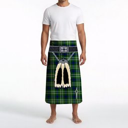 ScotsTee Shop Scottish Spottiswood Clan Highland Kilt Sporran Tartan Beach Towel
