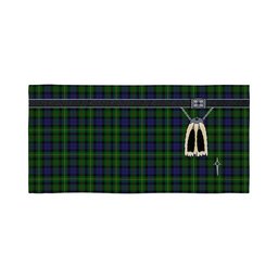 ScotsTee Shop Scottish Rollo Clan Highland Kilt Sporran Tartan Beach Towel