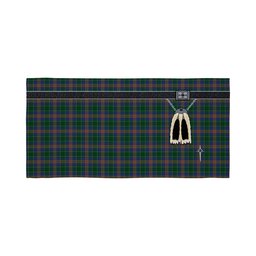 ScotsTee Shop Scottish McAucliffe Clan Highland Kilt Sporran Tartan Beach Towel