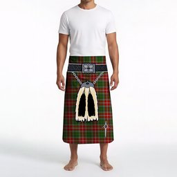 ScotsTee Shop Scottish MacWhirter Clan Highland Kilt Sporran Tartan Beach Towel