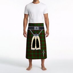 ScotsTee Shop Scottish MacPhee Hunting Clan Highland Kilt Sporran Tartan Beach Towel