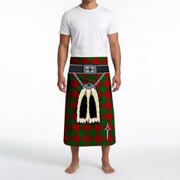 ScotsTee Shop Scottish Moncreiffe Clan Highland Kilt Sporran Tartan Beach Towel