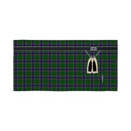 ScotsTee Shop Scottish Sinclair Green Clan Highland Kilt Sporran Tartan Beach Towel