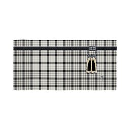 ScotsTee Shop Scottish McFarland Black White Ancient Clan Highland Kilt Sporran Tartan Beach Towel