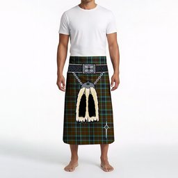 ScotsTee Shop Scottish MacTavish Hunting Clan Highland Kilt Sporran Tartan Beach Towel