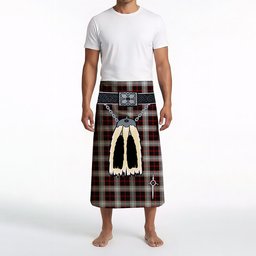 ScotsTee Shop Scottish Merrilees Clan Highland Kilt Sporran Tartan Beach Towel