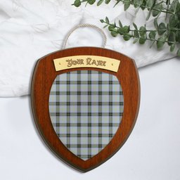 ScotsTee Shop Scottish Bell of the Borders Ancient Clan Tartan Wooden Wall Plaque Personalize with Your Name