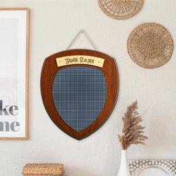 ScotsTee Shop Scottish Cooper SC Clan Tartan Wooden Wall Plaque Personalize with Your Name