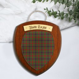 ScotsTee Shop Scottish Fulton 1999 Clan Tartan Wooden Wall Plaque Personalize with Your Name