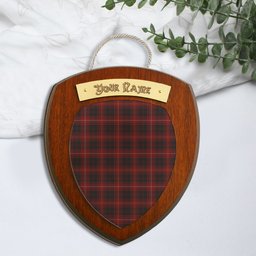 ScotsTee Shop Scottish Killin Clan Tartan Wooden Wall Plaque Personalize with Your Name