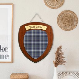 ScotsTee Shop Scottish Earl of St. Andrews Dress Clan Tartan Wooden Wall Plaque Personalize with Your Name