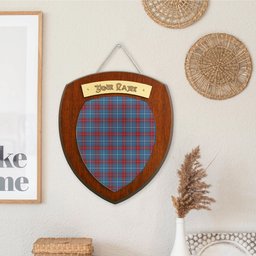 ScotsTee Shop Scottish Frame Clan Tartan Wooden Wall Plaque Personalize with Your Name