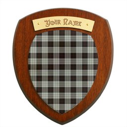 ScotsTee Shop Scottish Kierson Clan Tartan Wooden Wall Plaque Personalize with Your Name