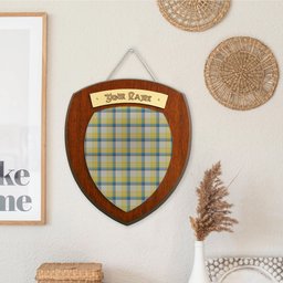 ScotsTee Shop Scottish MacGrath Clan Tartan Wooden Wall Plaque Personalize with Your Name