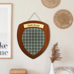 ScotsTee Shop Scottish MacLaren Dress Clan Tartan Wooden Wall Plaque Personalize with Your Name