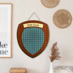 ScotsTee Shop Scottish Robinson Barbara Ann Clan Tartan Wooden Wall Plaque Personalize with Your Name