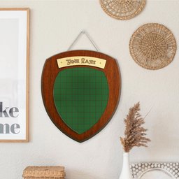 ScotsTee Shop Scottish Mar Tribe Clan Tartan Wooden Wall Plaque Personalize with Your Name