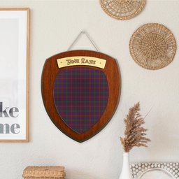ScotsTee Shop Scottish Montgomrie or Montgomery of Eglinton Clan Tartan Wooden Wall Plaque Personalize with Your Name