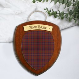 ScotsTee Shop Scottish Walker Clan Tartan Wooden Wall Plaque Personalize with Your Name
