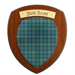 ScotsTee Shop Scottish Thomson Ancient Clan Tartan Wooden Wall Plaque Personalize with Your Name