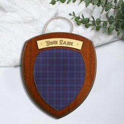 ScotsTee Shop Scottish Payne Clan Tartan Wooden Wall Plaque Personalize with Your Name