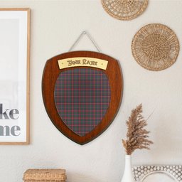 ScotsTee Shop Scottish Ritchie Clan Tartan Wooden Wall Plaque Personalize with Your Name