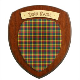 ScotsTee Shop Scottish Masterton Clan Tartan Wooden Wall Plaque Personalize with Your Name