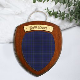 ScotsTee Shop Scottish Moon New Maldon Surrey Clan Tartan Wooden Wall Plaque Personalize with Your Name