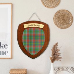 ScotsTee Shop Scottish Muirhead SC Clan Tartan Wooden Wall Plaque Personalize with Your Name