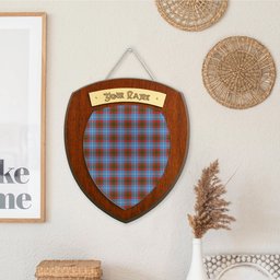 ScotsTee Shop Scottish Newton Clan Tartan Wooden Wall Plaque Personalize with Your Name