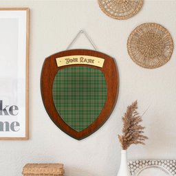 ScotsTee Shop Scottish O_Neill Clan Tartan Wooden Wall Plaque Personalize with Your Name