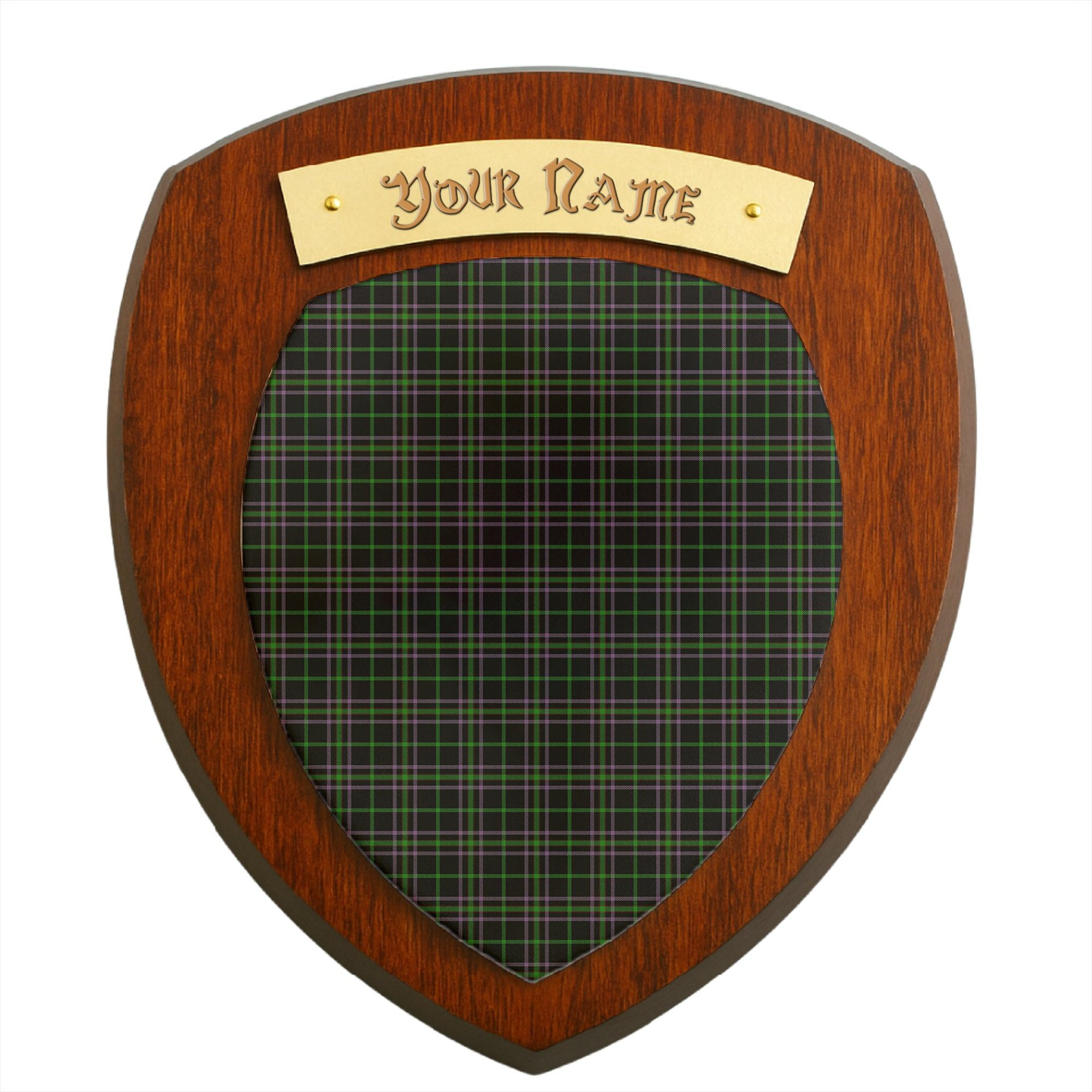 ScotsTee Shop Scottish O_Boyle Clan Tartan Wooden Wall Plaque Personalize with Your Name