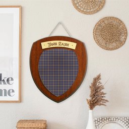 ScotsTee Shop Scottish Ruxton Dress Clan Tartan Wooden Wall Plaque Personalize with Your Name