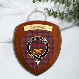 ScotsTee Shop Scottish Cameron of Locheil Original Clan Crest Scottish Tartan Wooden Wall Plaque