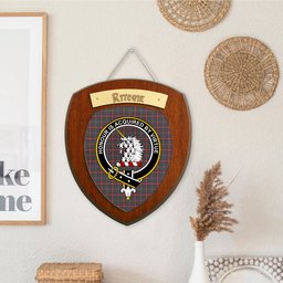ScotsTee Shop Scottish Ritchie Clan Crest Scottish Tartan Wooden Wall Plaque