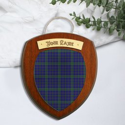 ScotsTee Shop Scottish Weir Clan Tartan Wooden Wall Plaque Personalize with Your Name