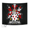 Irish Barran Coat of Arms Family Crest Ireland Tapestry Irish Tapestry
