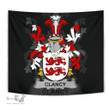Irish Clancy or McClancy Coat of Arms Family Crest Ireland Tapestry Irish Tapestry