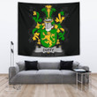 Irish Duffy or O'Duffy Coat of Arms Family Crest Ireland Tapestry Irish Tapestry