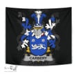 Irish Carbery Coat of Arms Family Crest Ireland Tapestry Irish Tapestry
