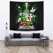 Irish Conroy or O'Conry Coat of Arms Family Crest Ireland Tapestry Irish Tapestry