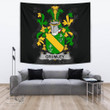 Irish Grumley Coat of Arms Family Crest Ireland Tapestry Irish Tapestry