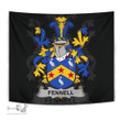 Irish Fennell or O'Fennell Coat of Arms Family Crest Ireland Tapestry Irish Tapestry