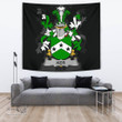 Irish Ker Coat of Arms Family Crest Ireland Tapestry Irish Tapestry